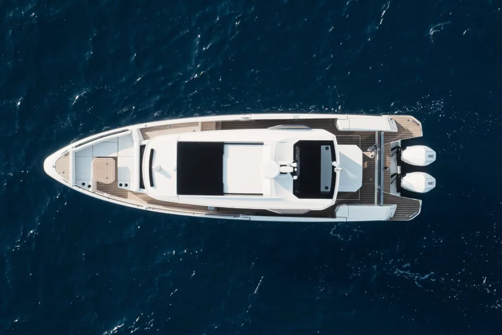 Saxdor 340 GTWA Vista dall'alto