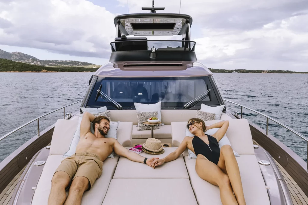 Cranchi Sessantadue 62 prendisole di prua