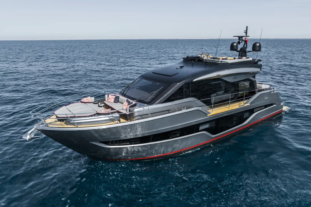 Cranchi Sessantasette 67 Corsa vista dall'alto