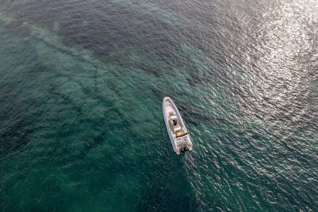 Italboats Stingher 32 GT dall'alto