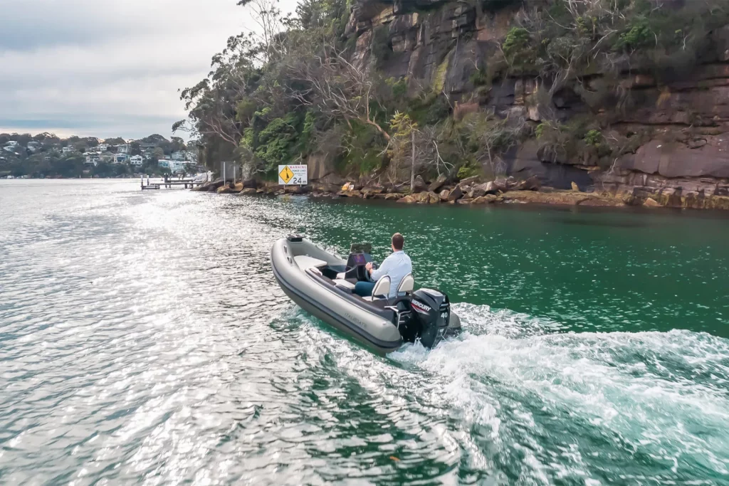 Stingher 430 FR in navigazione