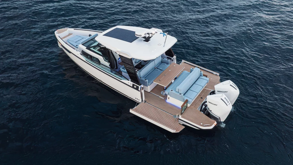 Saxdor 320 GTO Prova in mare